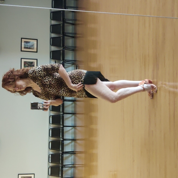 Leopard and fringe dress new years eve - Picture 6 of 6